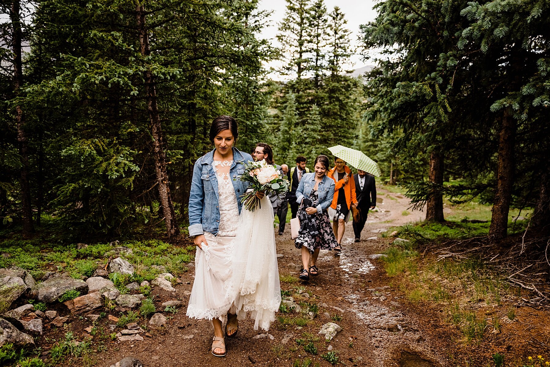 Rainy Mountaintop Elopement in Colorado - Vow of the Wild