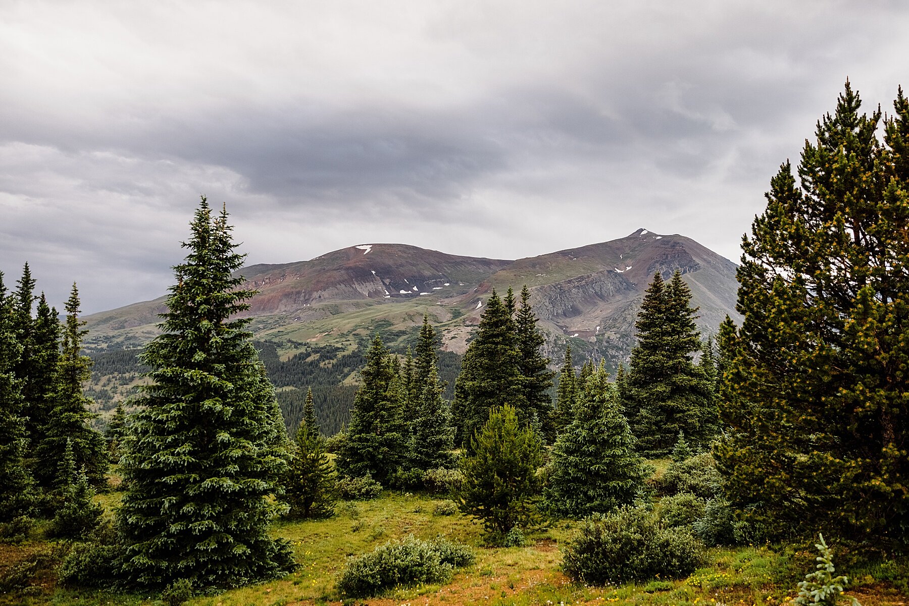 Rainy Mountaintop Elopement in Colorado - Vow of the Wild