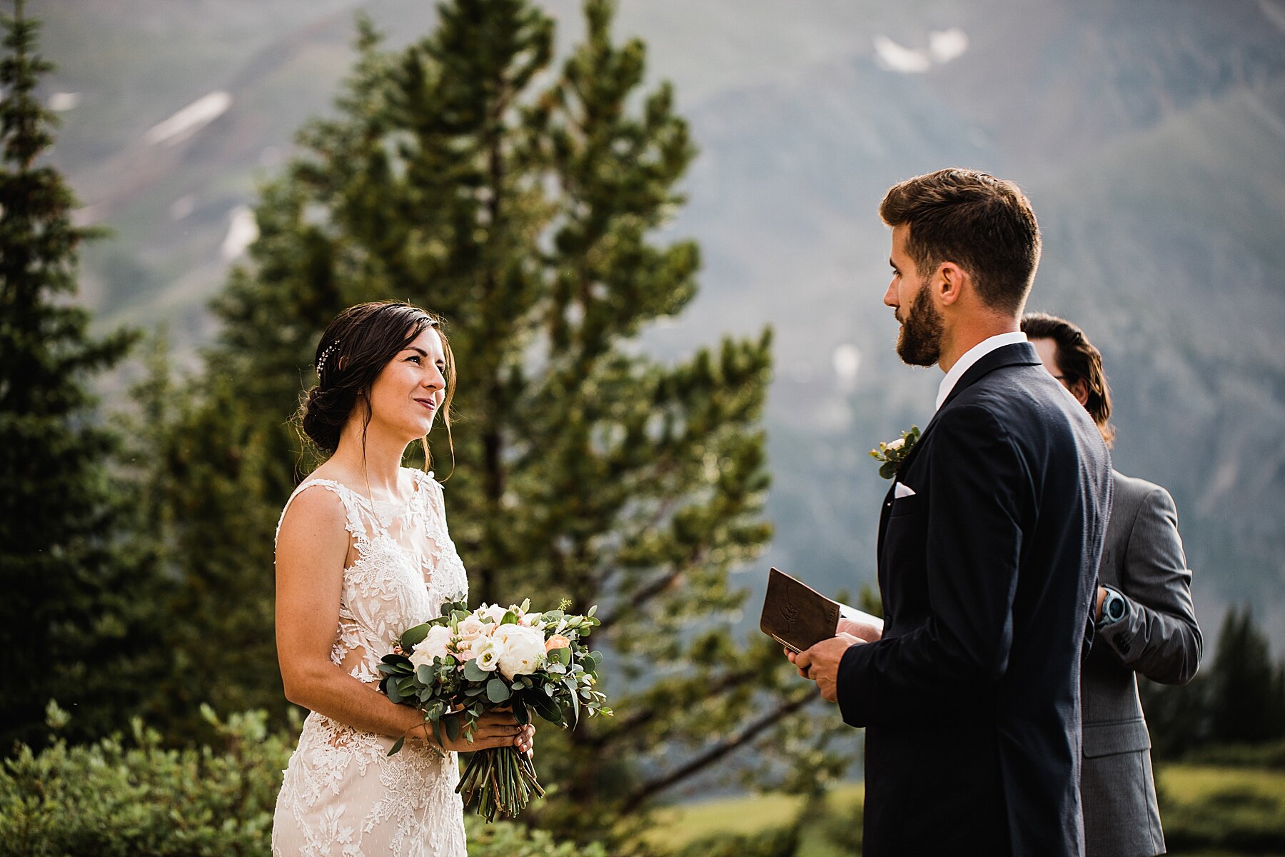 Rainy Mountaintop Elopement in Colorado - Vow of the Wild