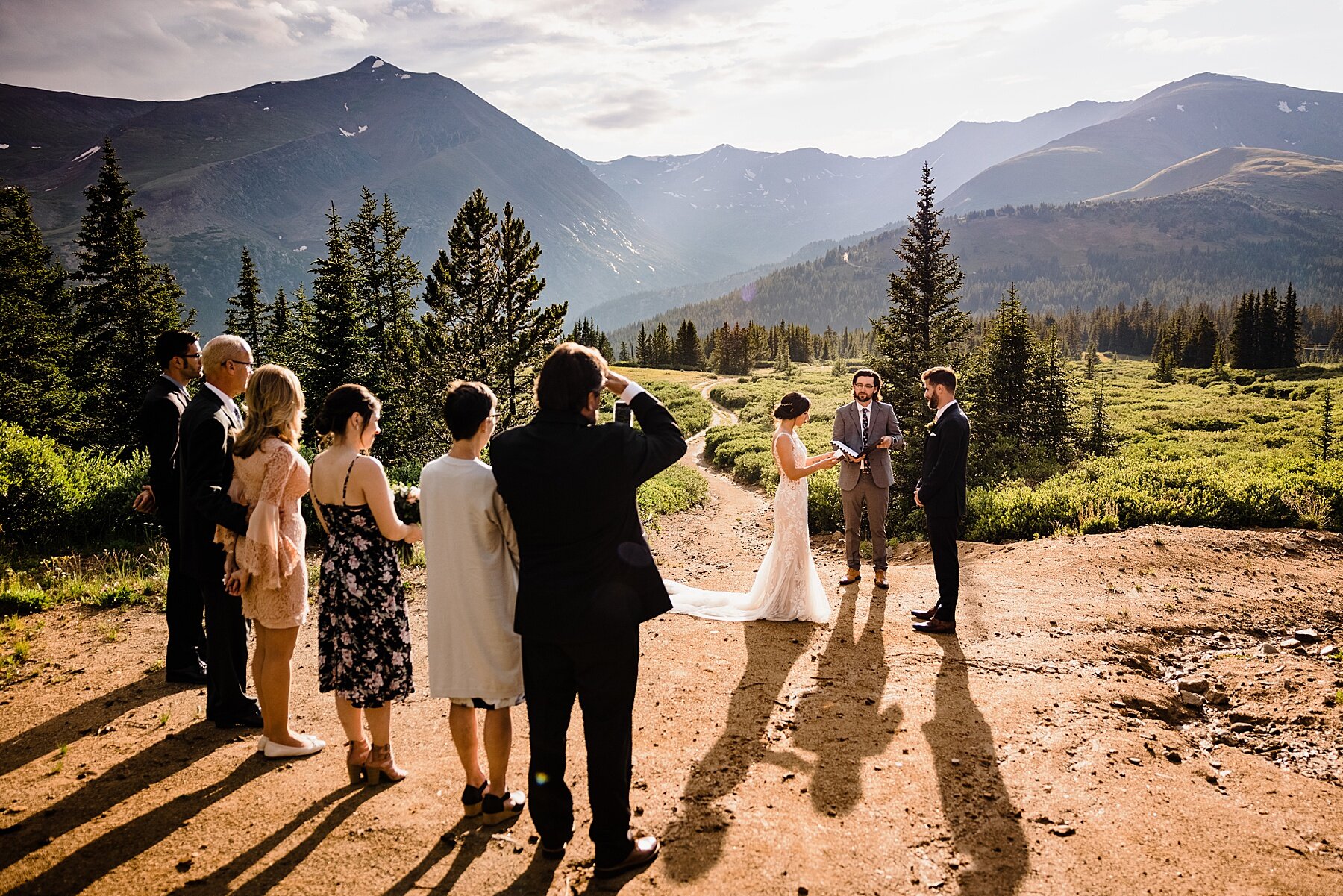 Rainy Mountaintop Elopement in Colorado - Vow of the Wild