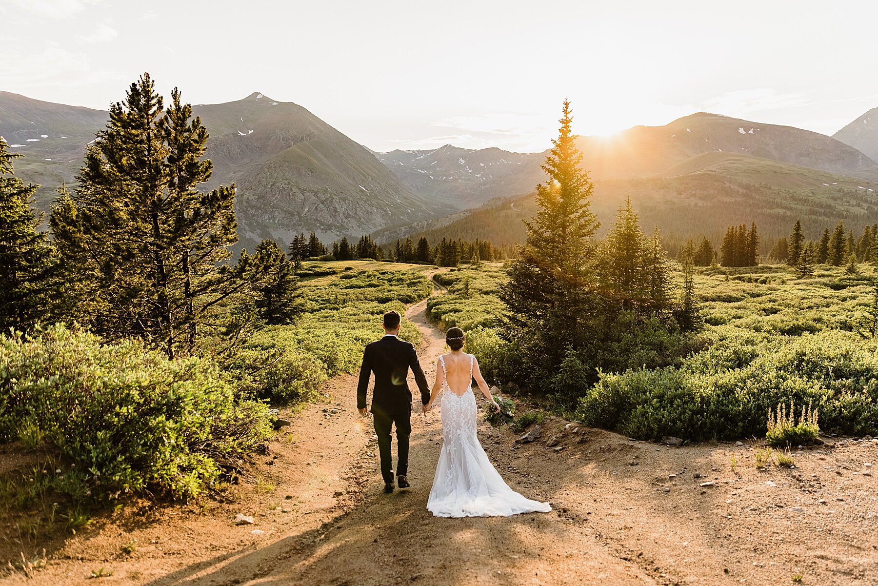 Rainy Mountaintop Elopement in Colorado - Vow of the Wild