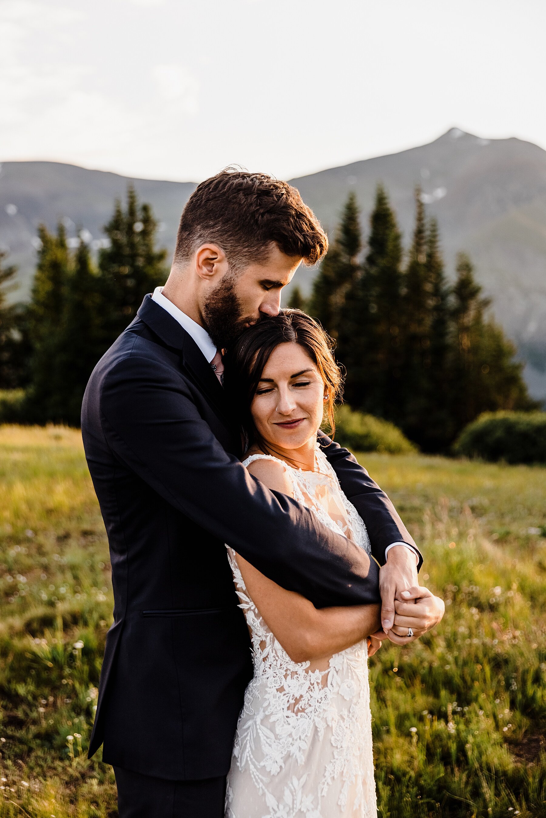 Rainy Mountaintop Elopement in Colorado - Vow of the Wild