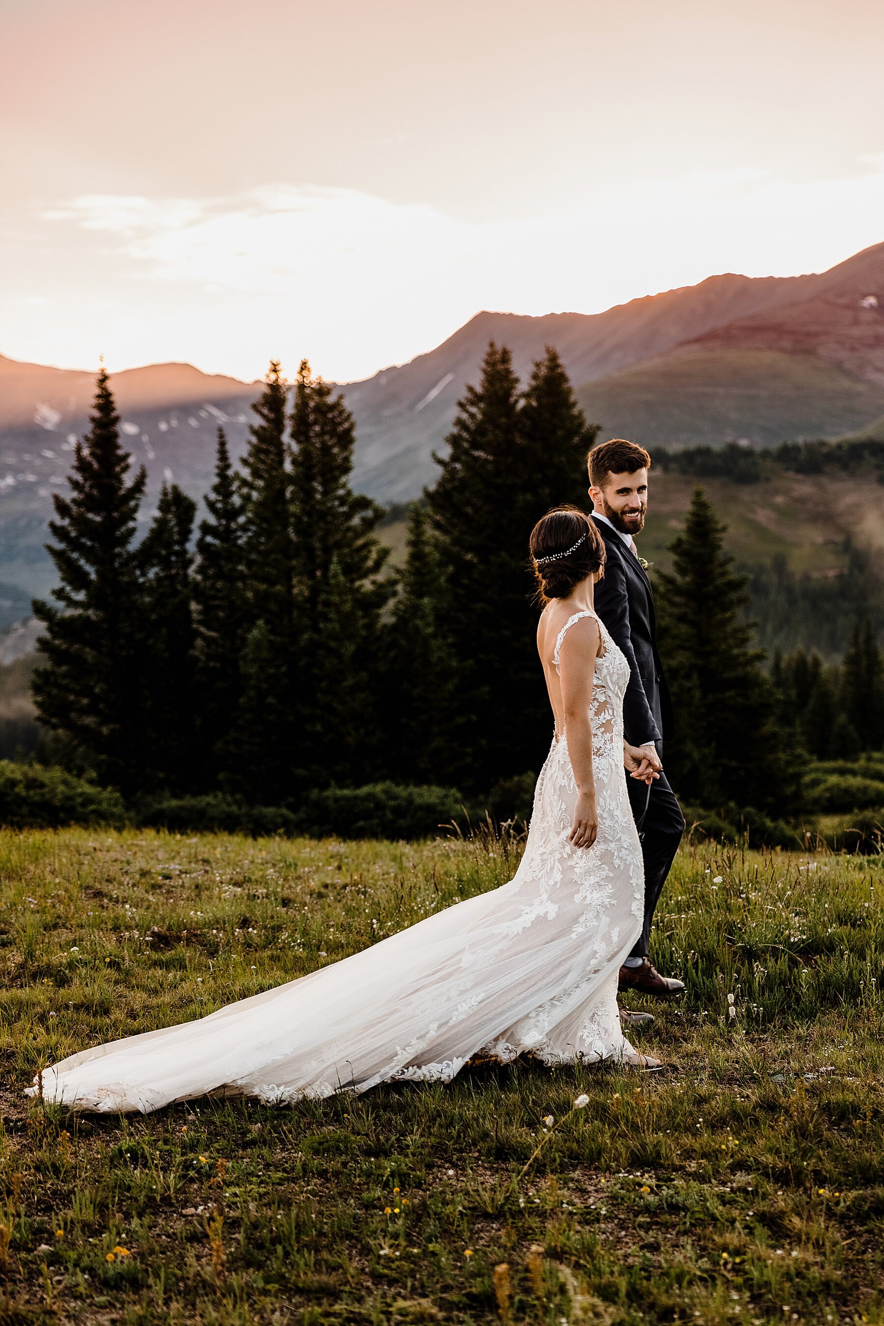 Rainy Mountaintop Elopement in Colorado - Vow of the Wild