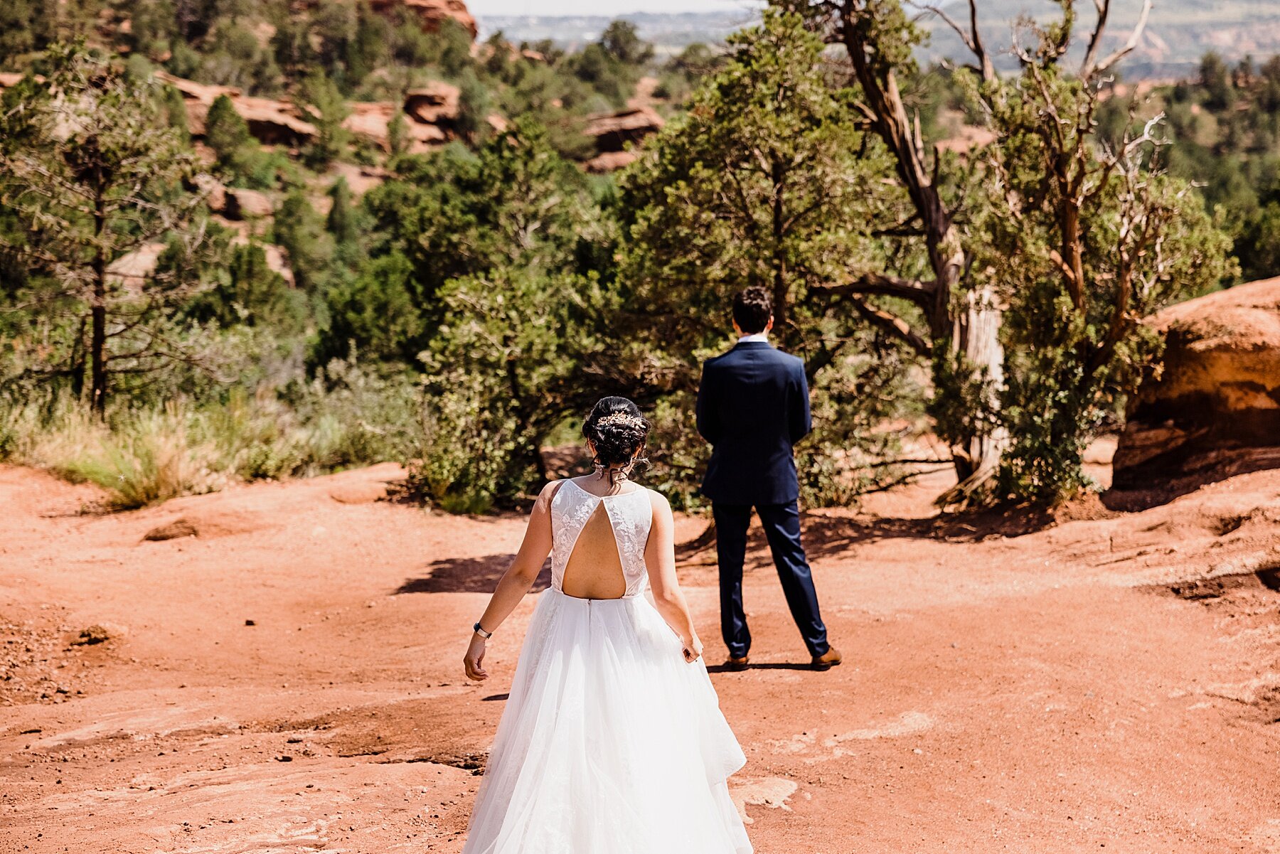 Elopement at Garden of the Gods in Colorado