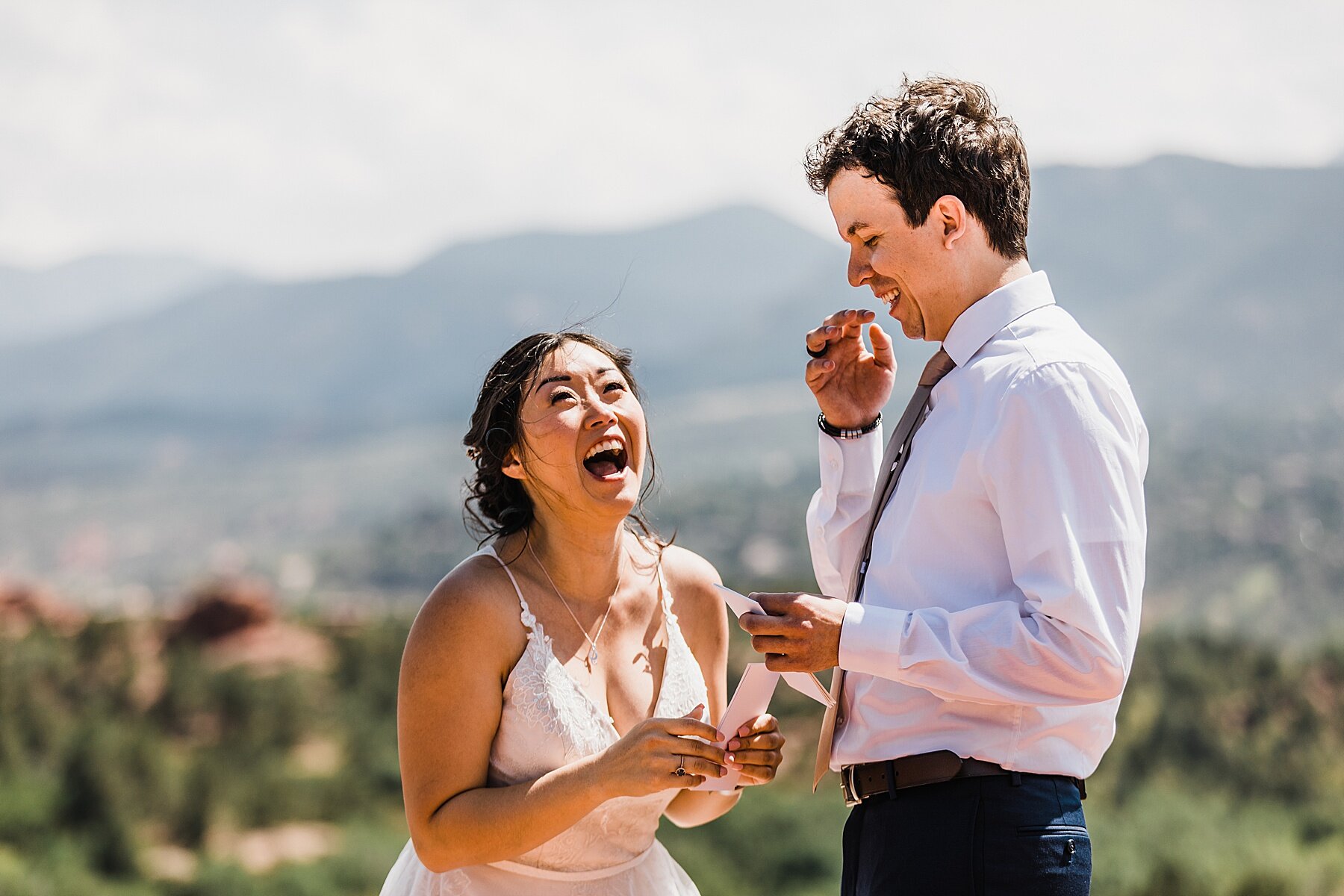 Elopement at Garden of the Gods in Colorado