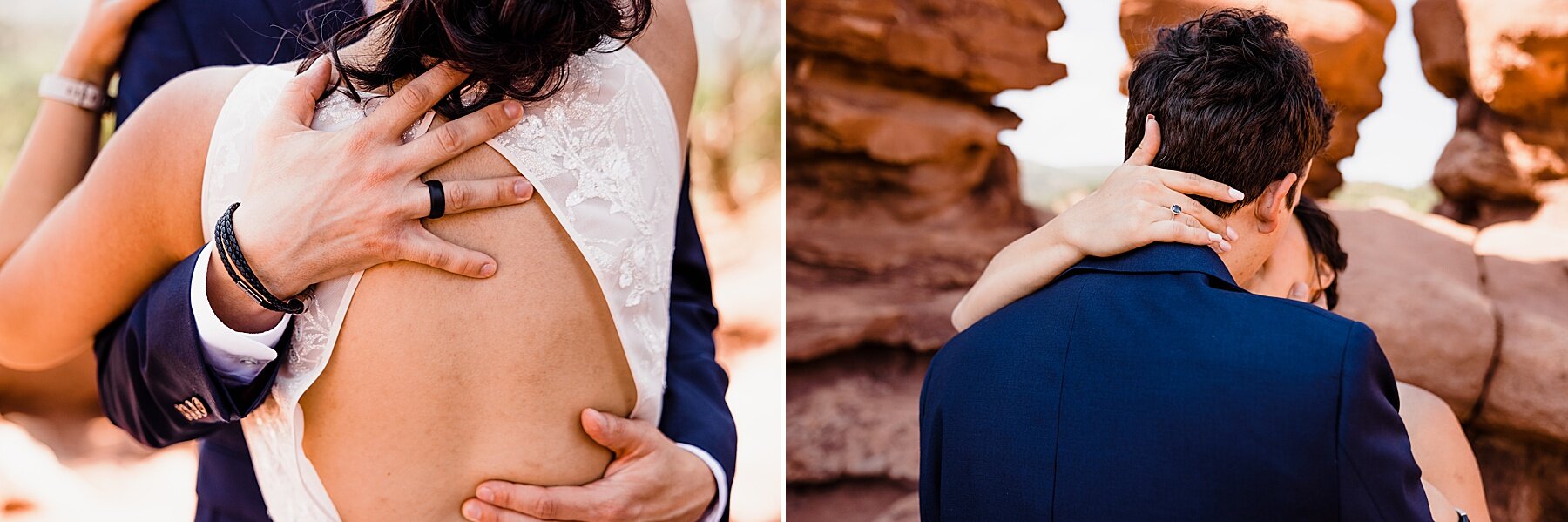 Elopement at Garden of the Gods in Colorado