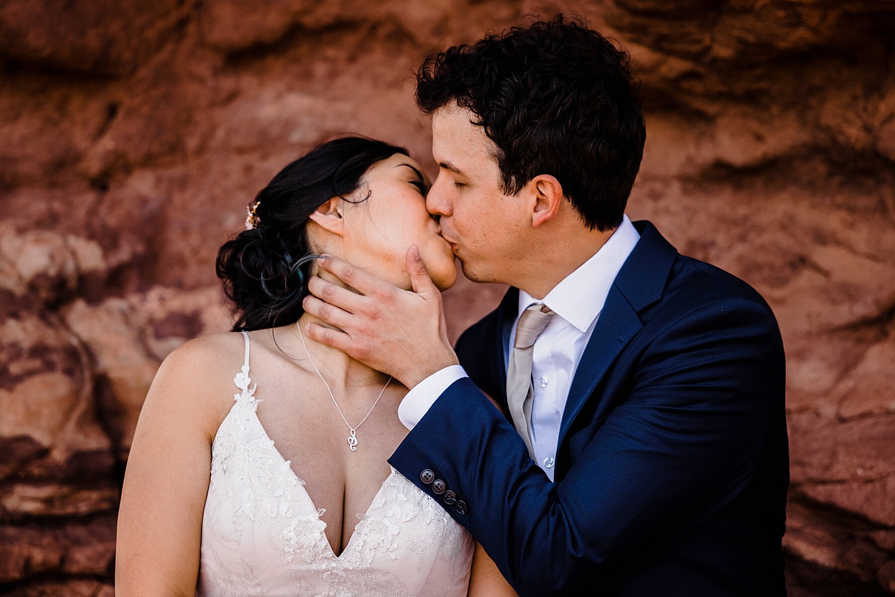 Elopement at Garden of the Gods in Colorado