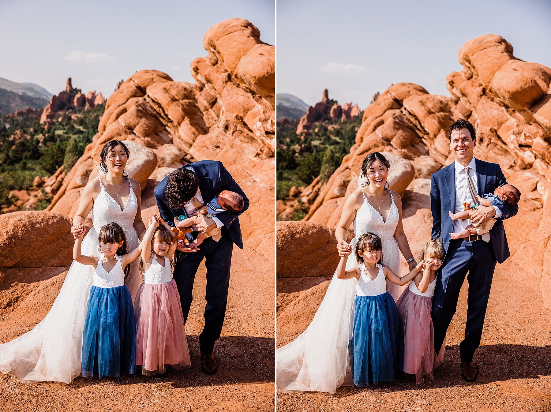 Elopement at Garden of the Gods in Colorado