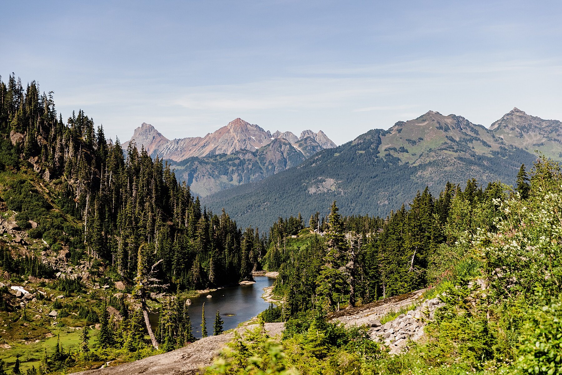 Washington Elopement at Artist Point in Mt. Baker