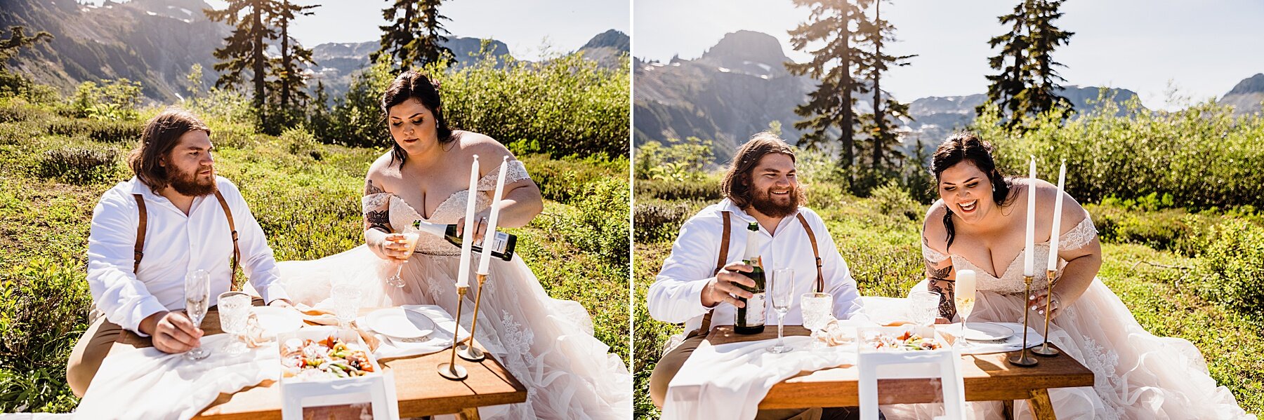 Washington Elopement at Artist Point in Mt. Baker