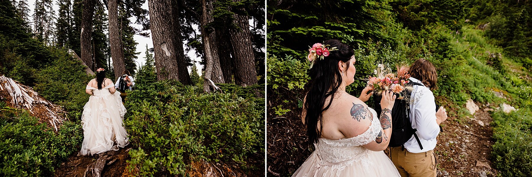 Washington Elopement at Artist Point in Mt. Baker