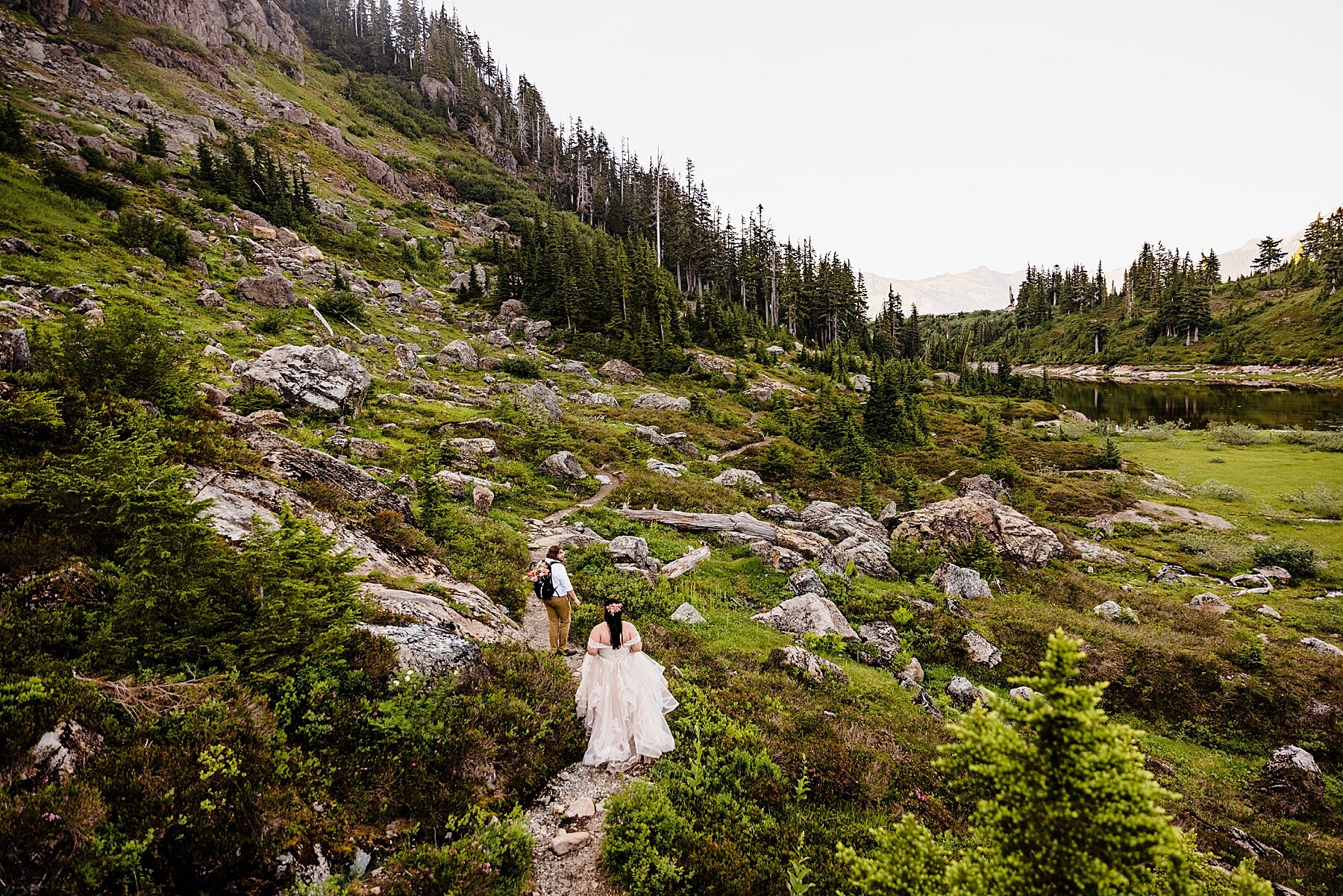 Washington Elopement at Artist Point in Mt. Baker