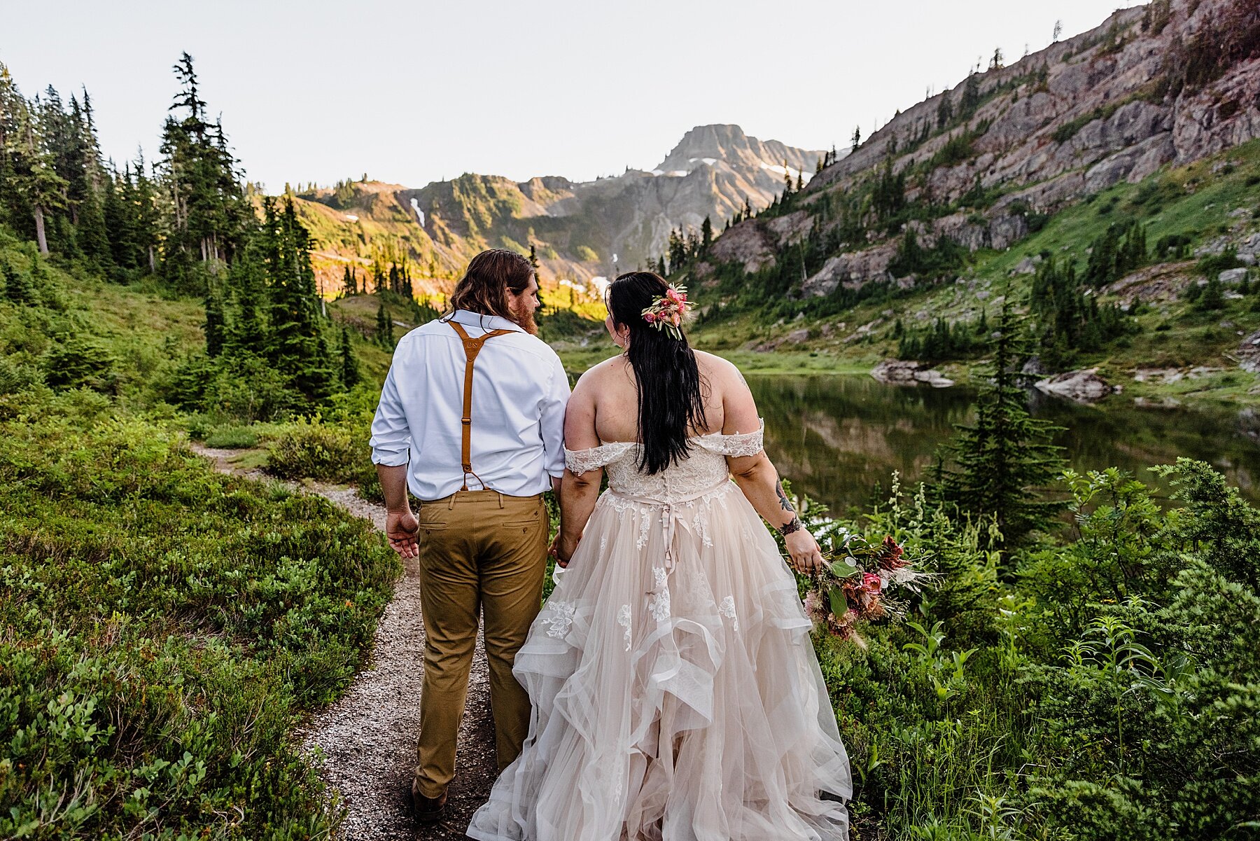 Washington Elopement at Artist Point in Mt. Baker