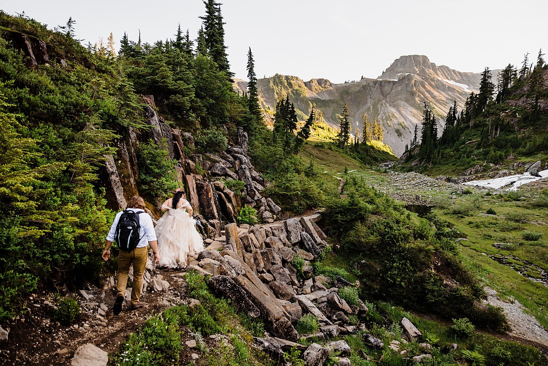 Washington Elopement at Artist Point in Mt. Baker