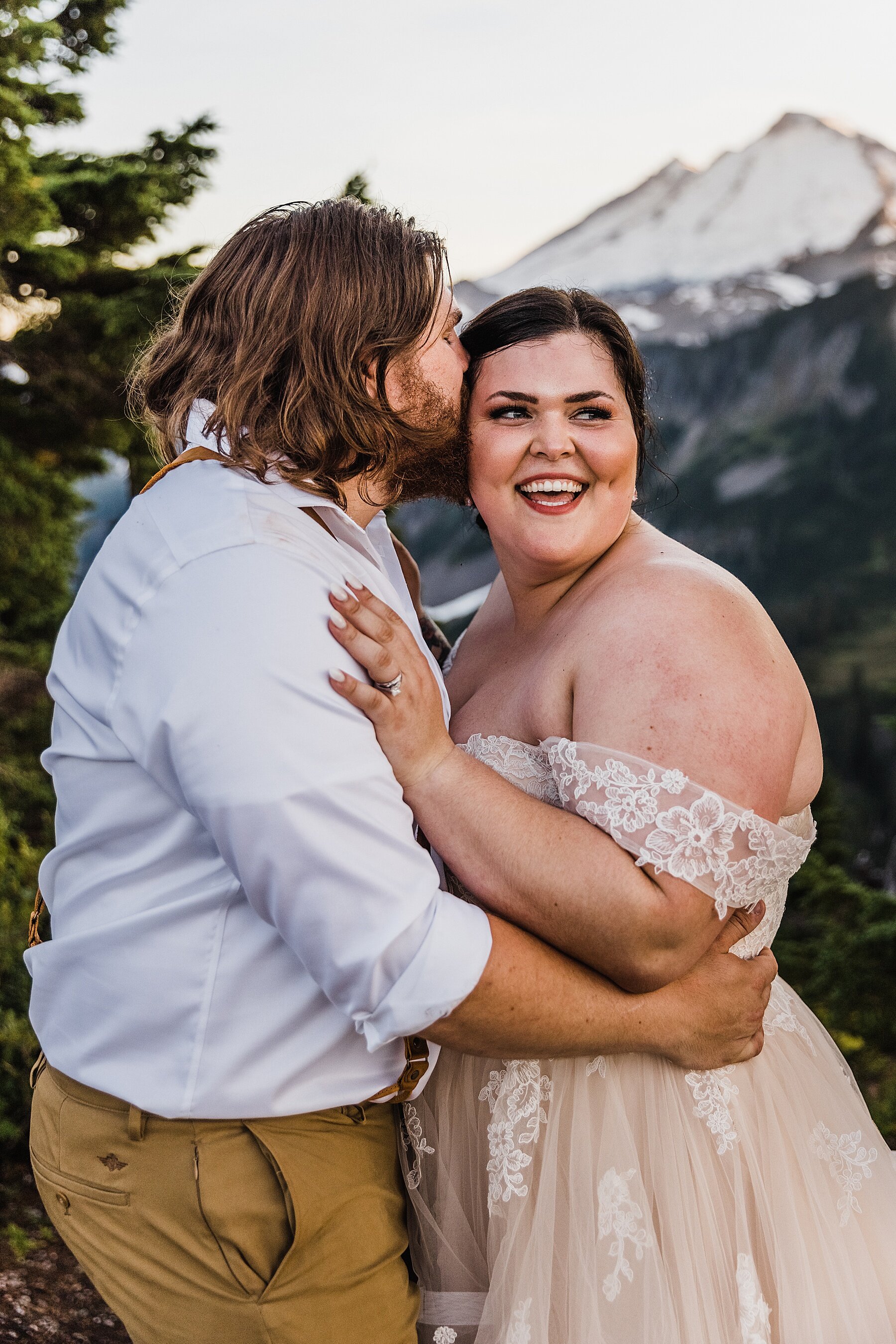 Washington Elopement at Artist Point in Mt. Baker