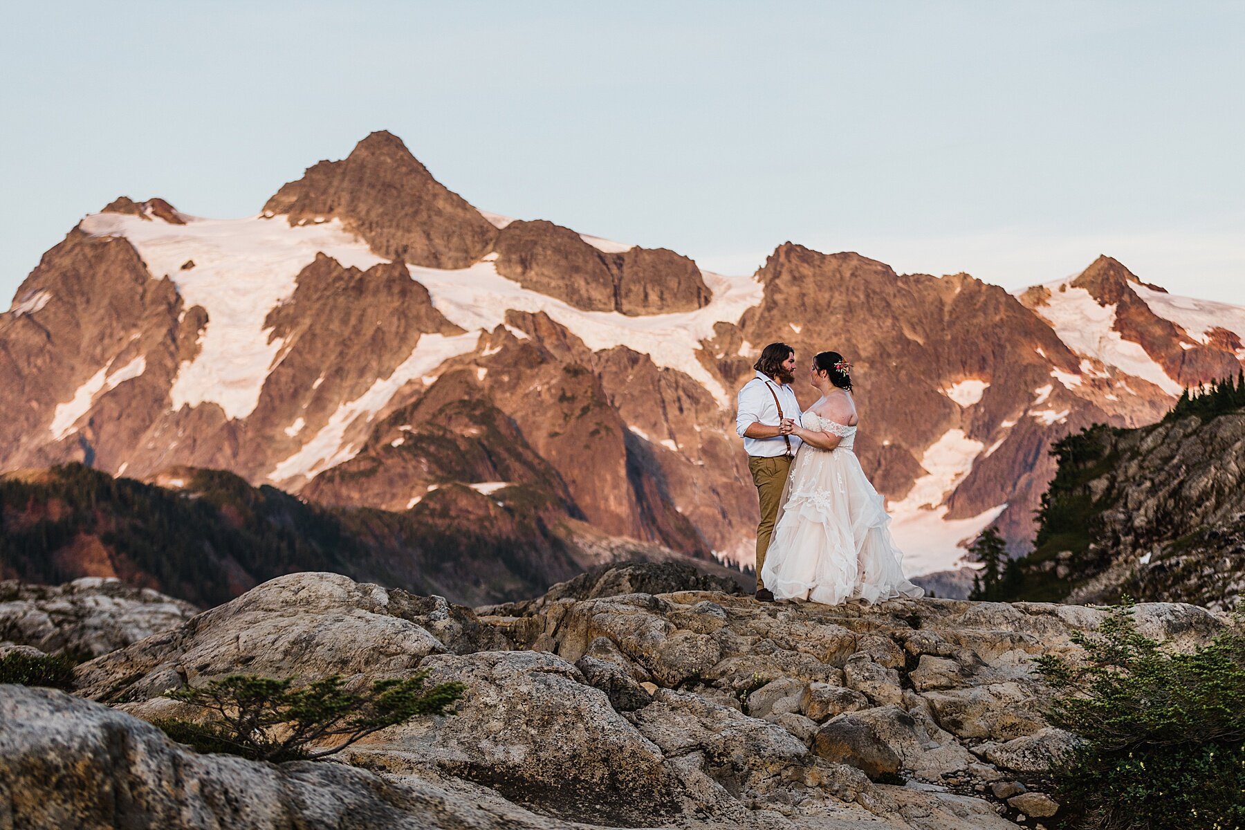 Washington Elopement at Artist Point in Mt. Baker