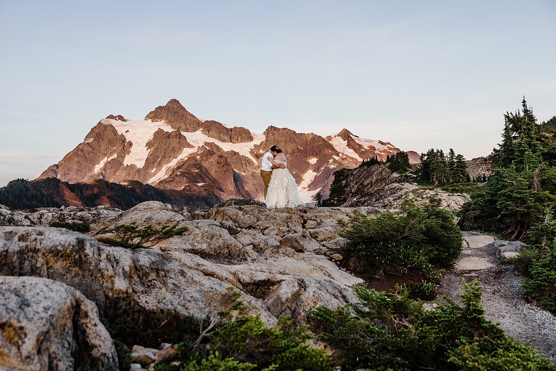 Washington Elopement at Artist Point in Mt. Baker