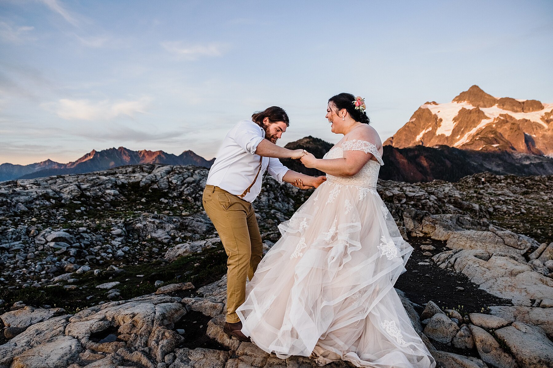 Washington Elopement at Artist Point in Mt. Baker