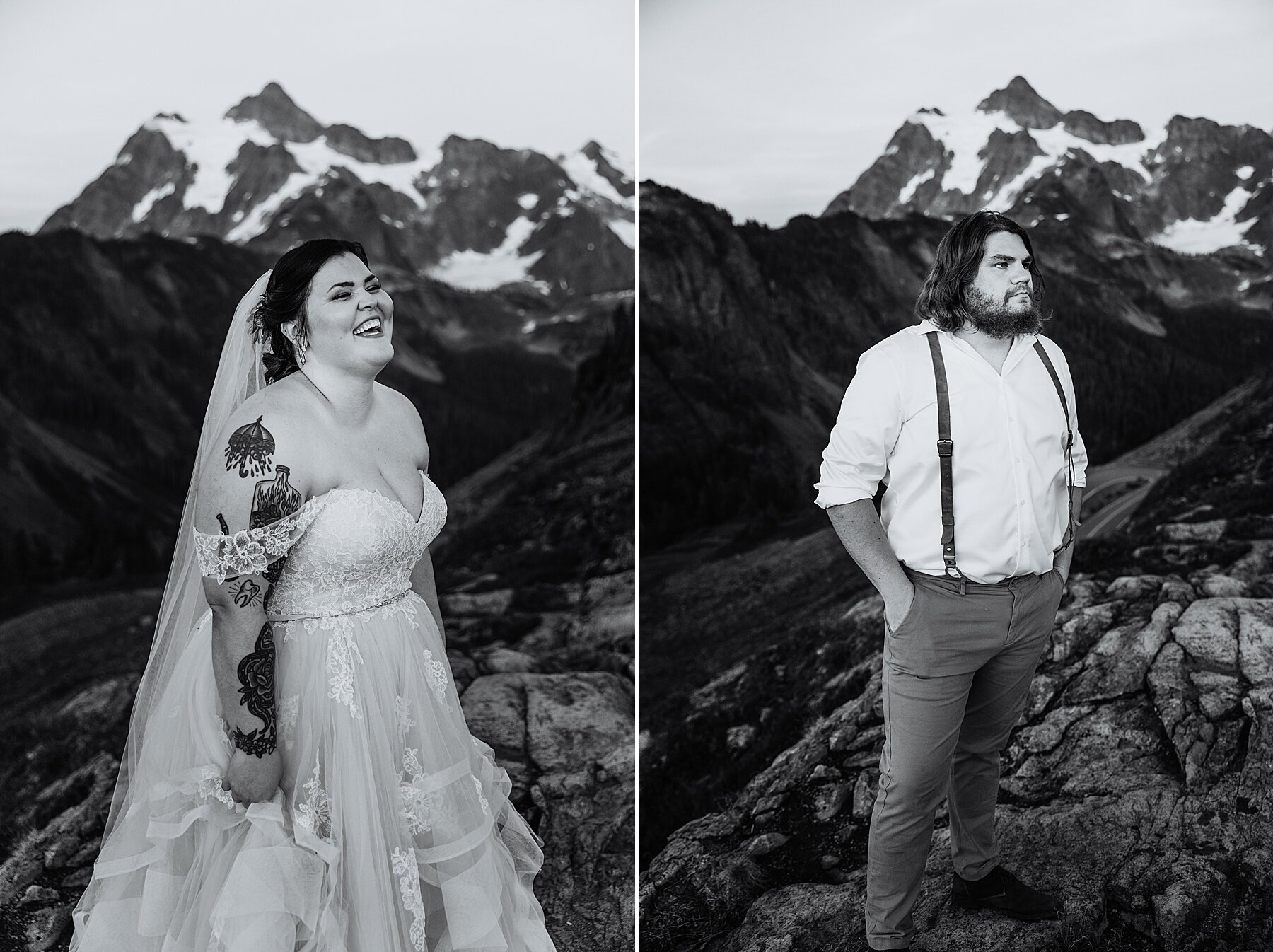 Washington Elopement at Artist Point in Mt. Baker