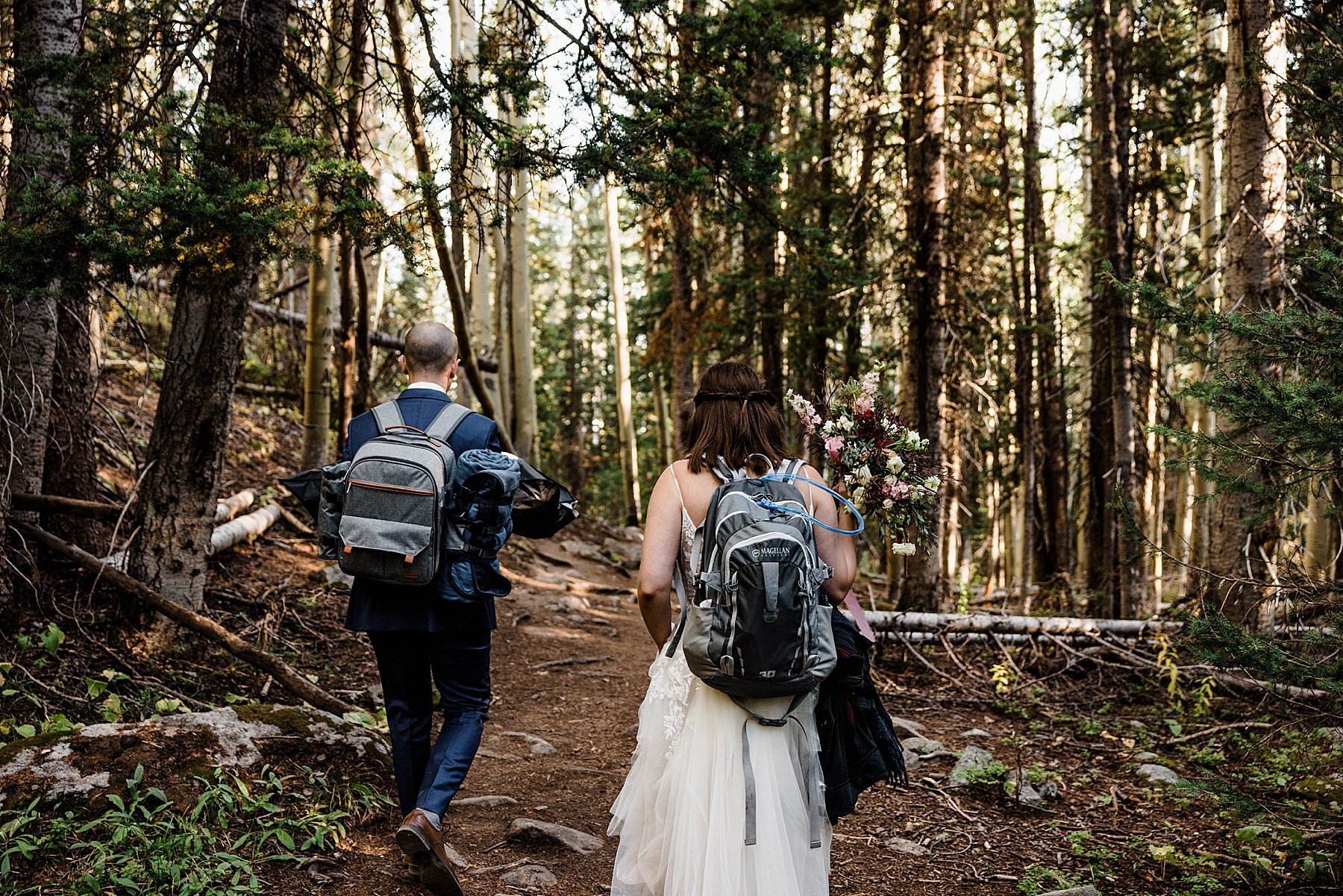 Hiking Elopement in Crested Butte Colorado