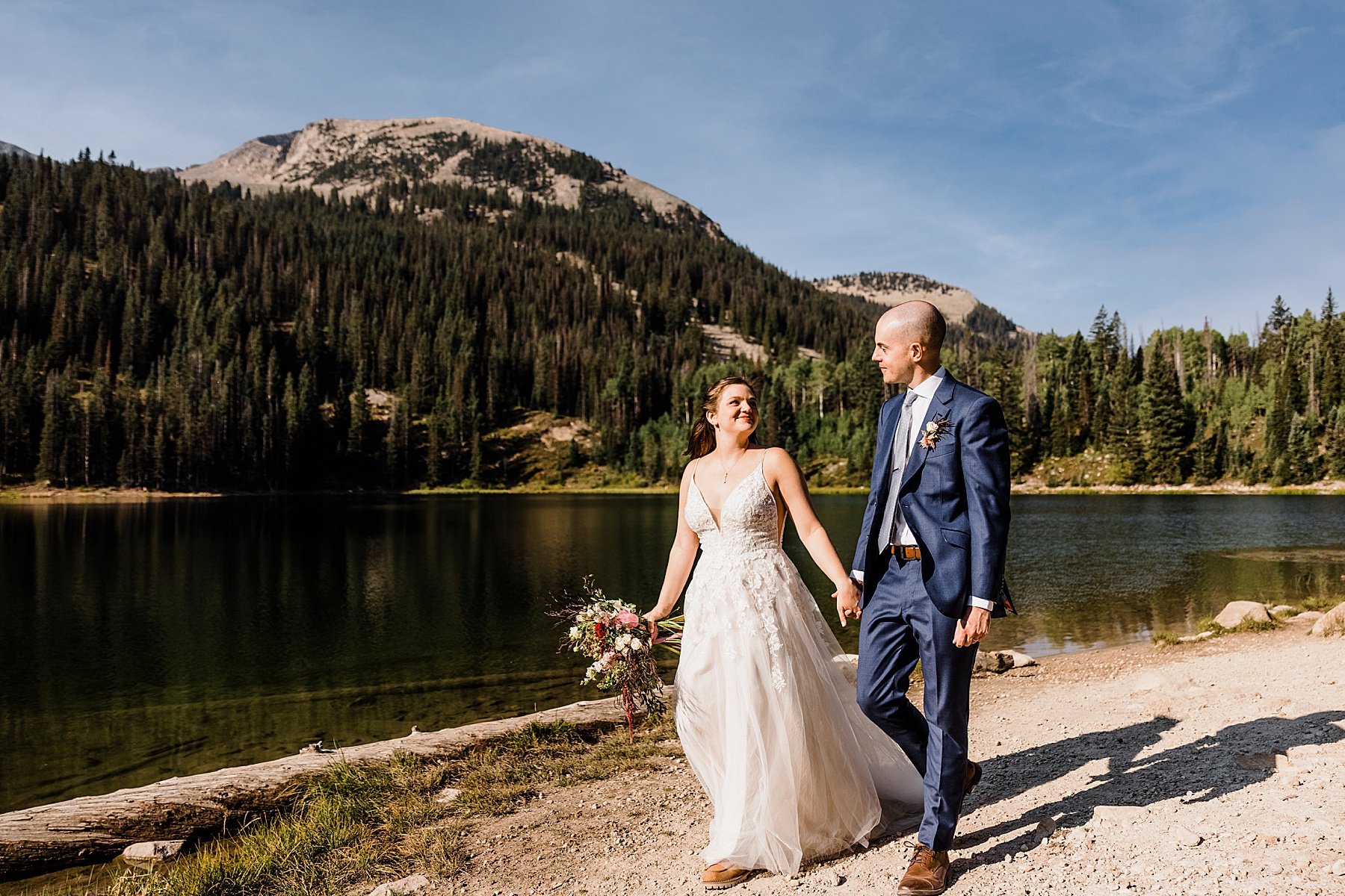 Hiking Elopement in Crested Butte Colorado