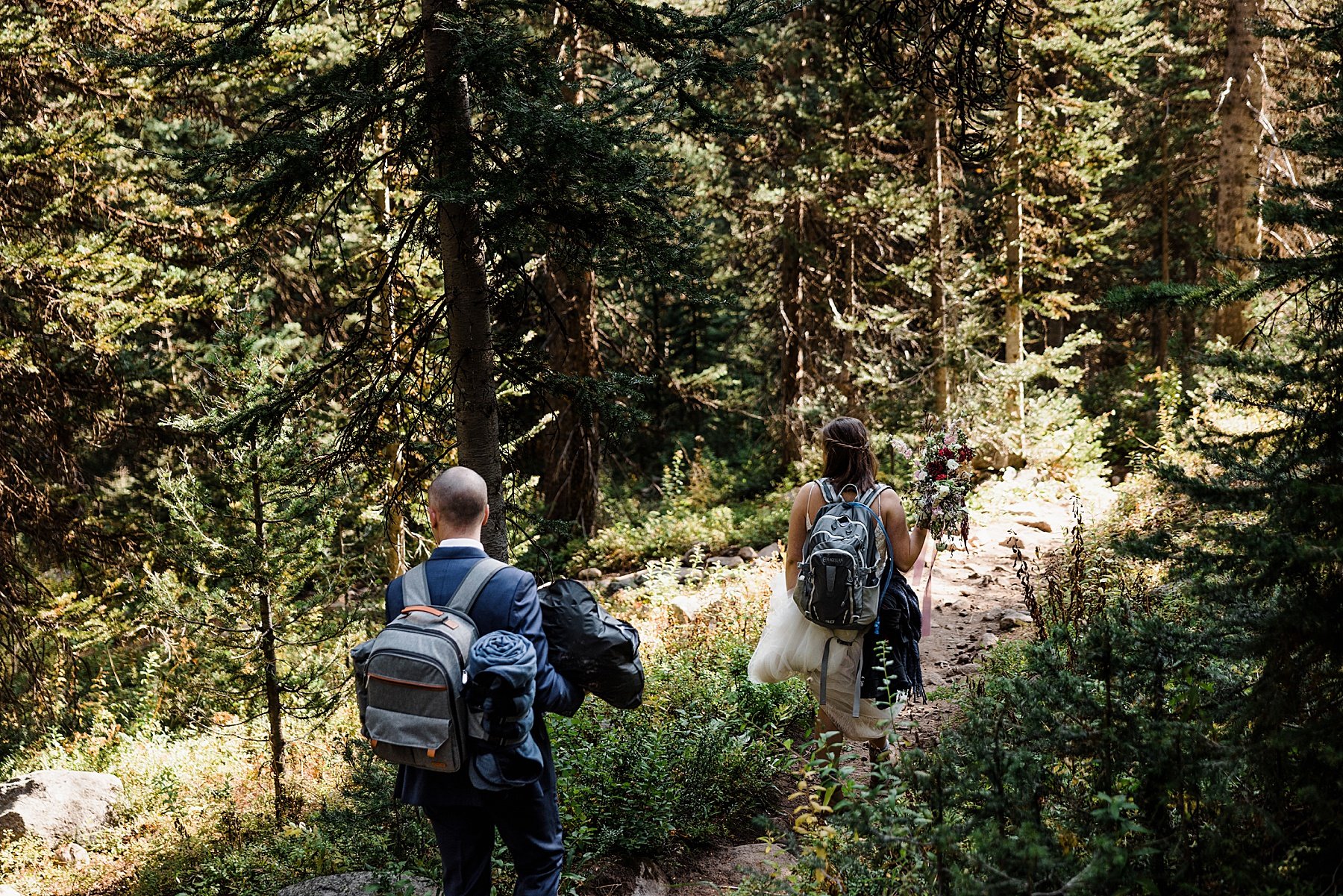 Hiking Elopement in Crested Butte Colorado