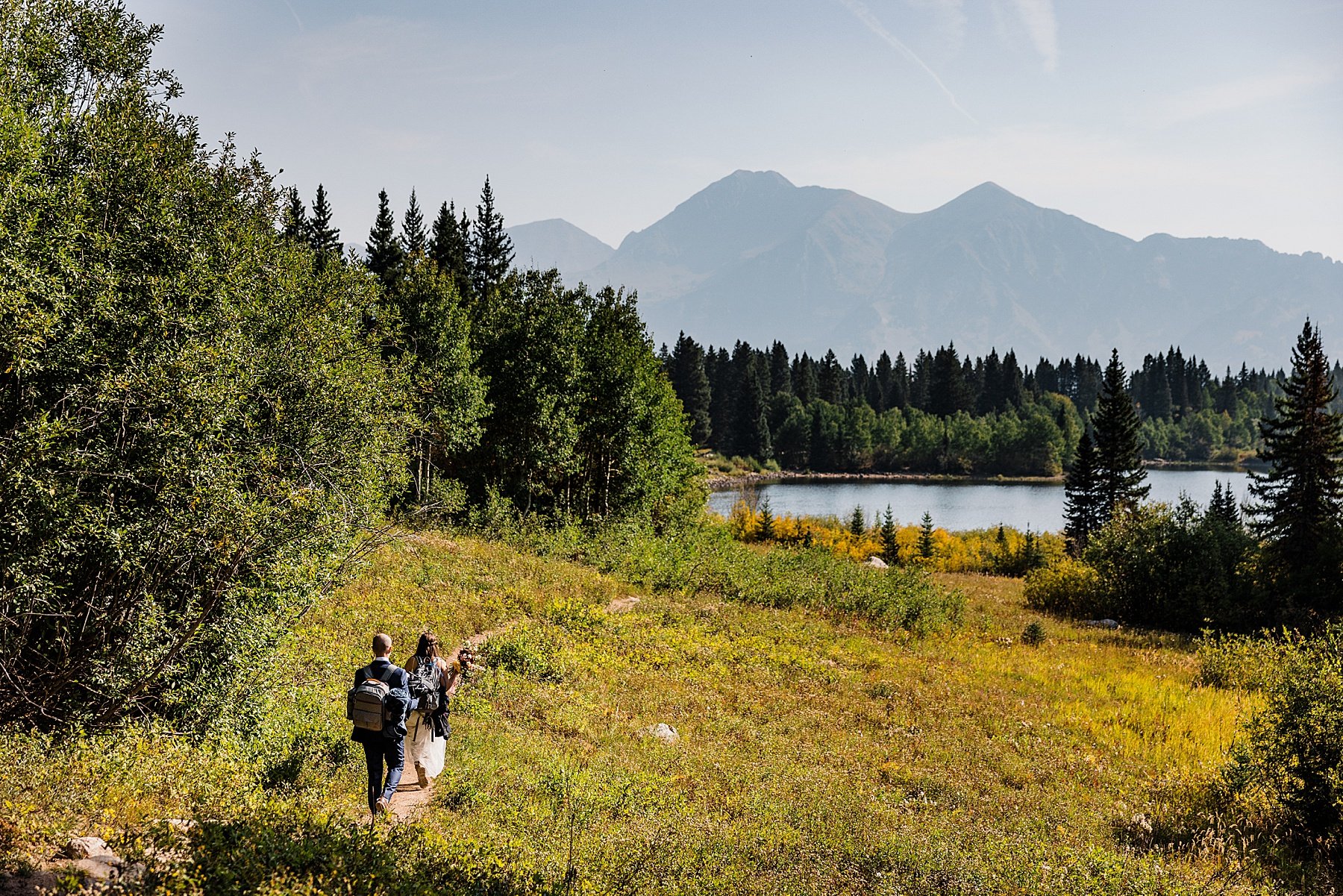 Hiking Elopement in Crested Butte Colorado