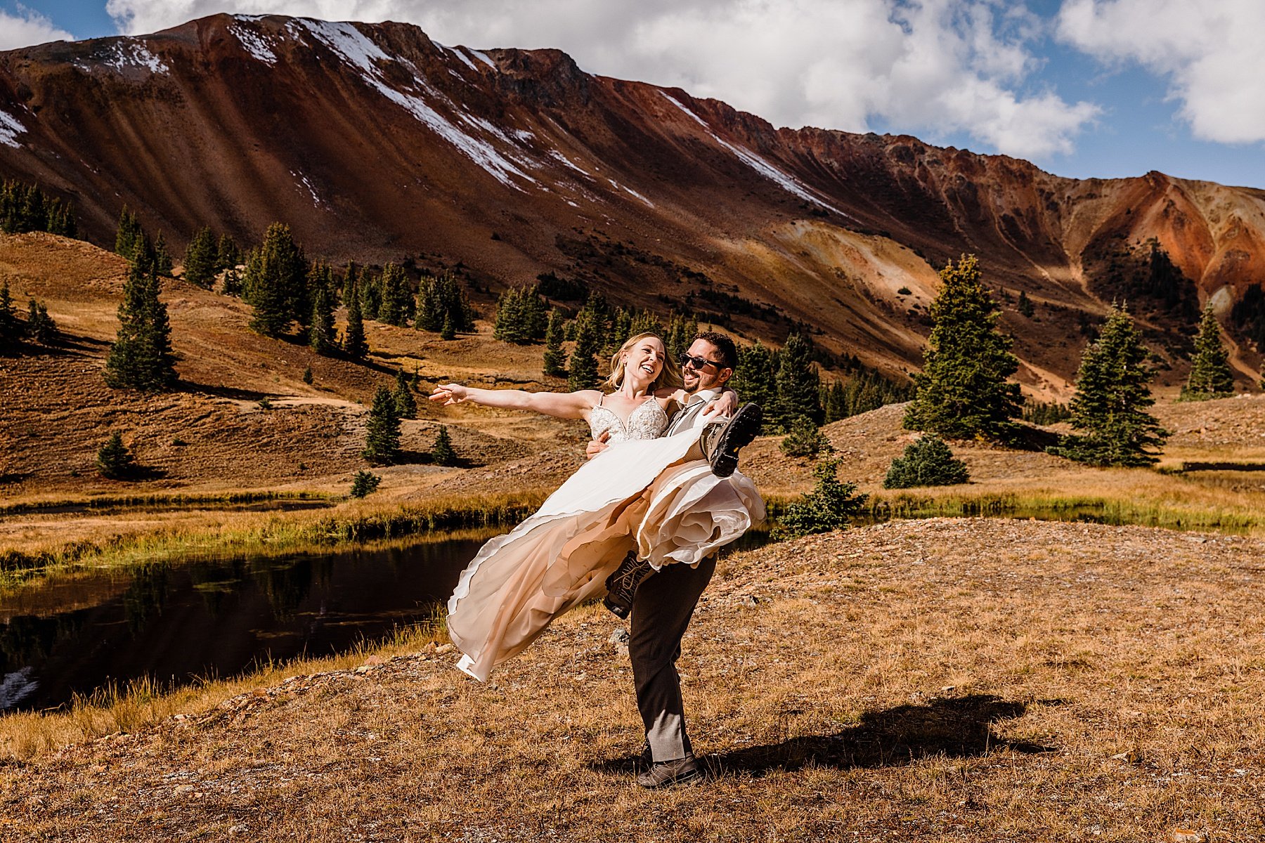 Ouray Colorado Jeep Elopement