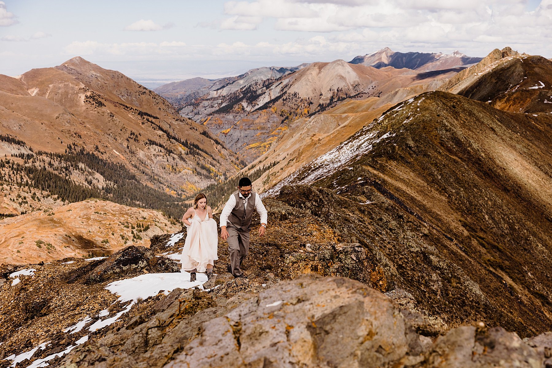 Ouray Colorado Jeep Elopement