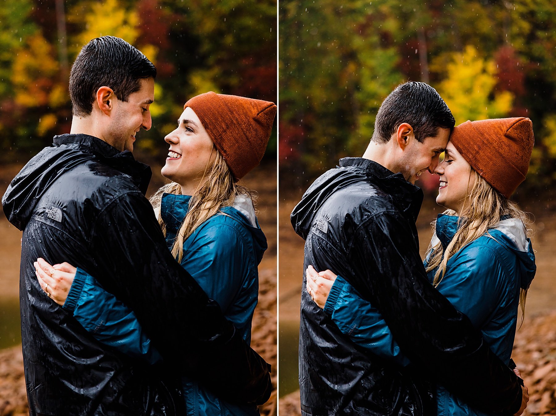 Fall Engagement Session in the Blue Ridge Mountains of North Car