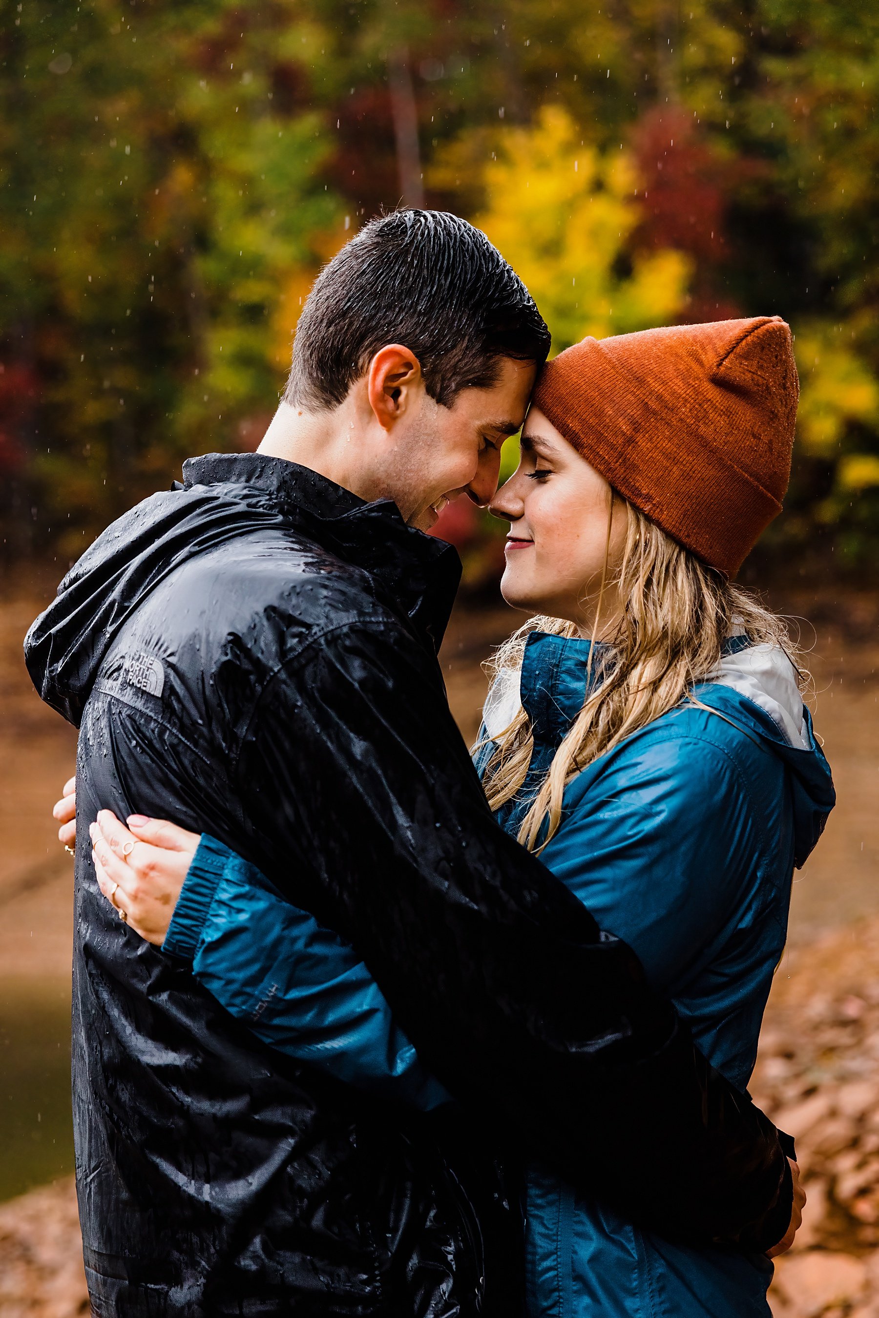 Fall Engagement Session in the Blue Ridge Mountains of North Car