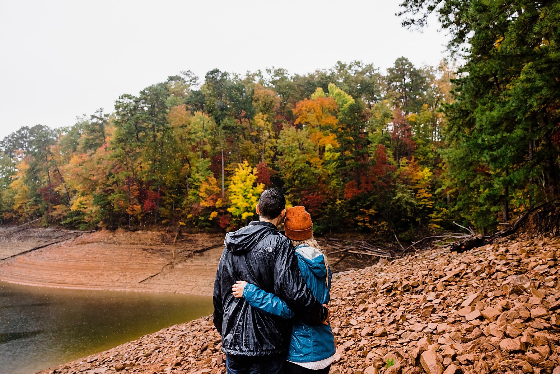 Fall Engagement Session in the Blue Ridge Mountains of North Car