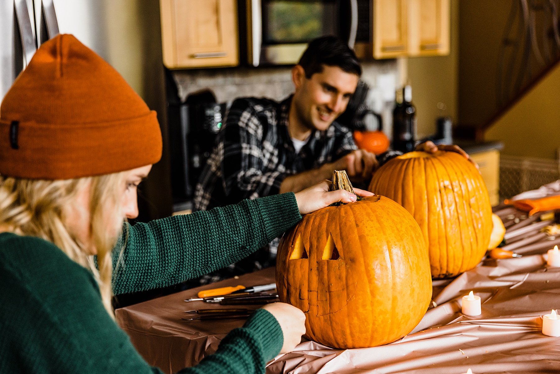 Fall Engagement Session in the Blue Ridge Mountains of North Car