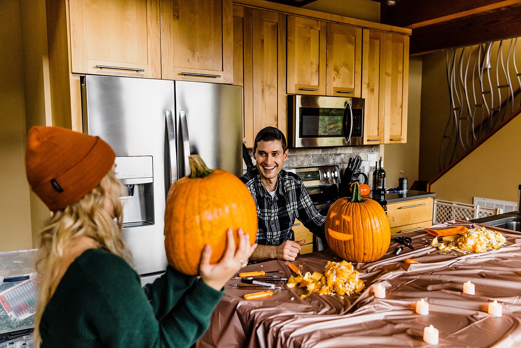 Fall Engagement Session in the Blue Ridge Mountains of North Car