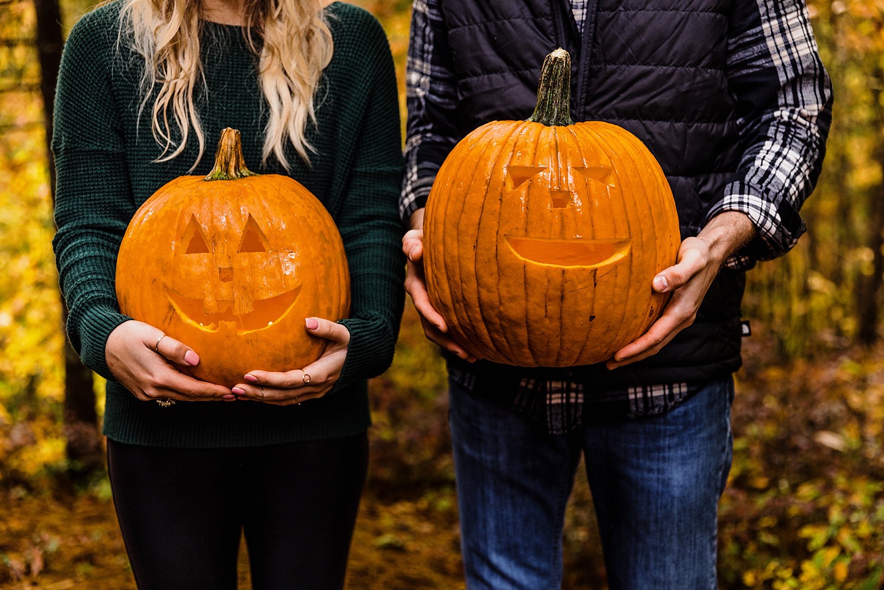 Fall Engagement Session in the Blue Ridge Mountains of North Car