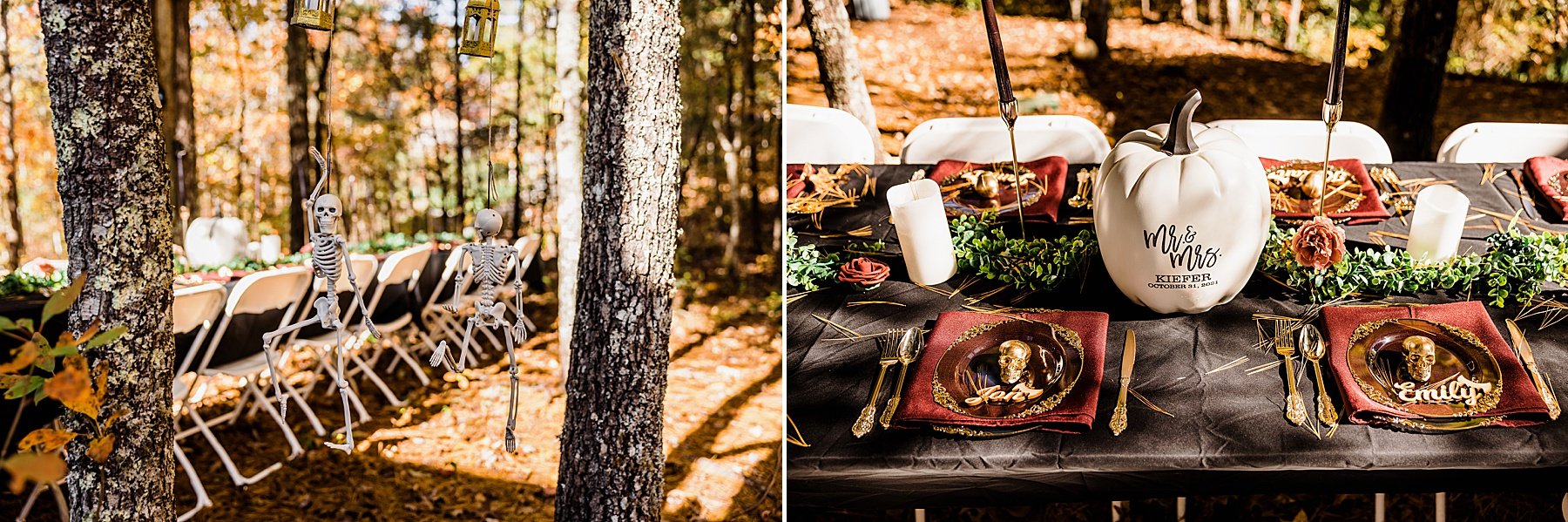 Fall Elopement in the Blue Ridge Mountains of North Carolina