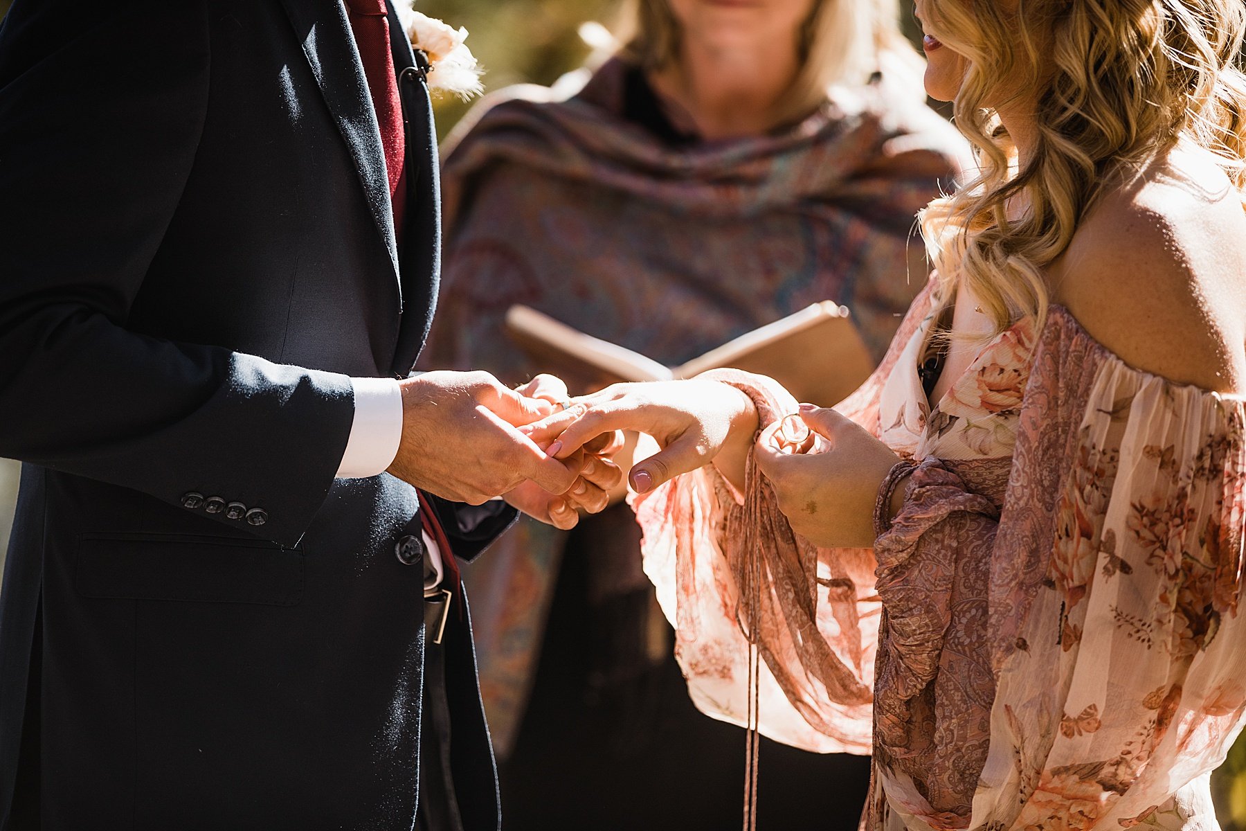 Fall Elopement in the Blue Ridge Mountains of North Carolina