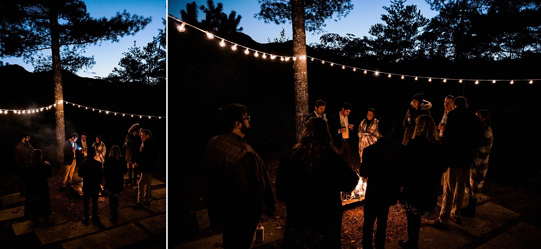 Fall Elopement in the Blue Ridge Mountains of North Carolina