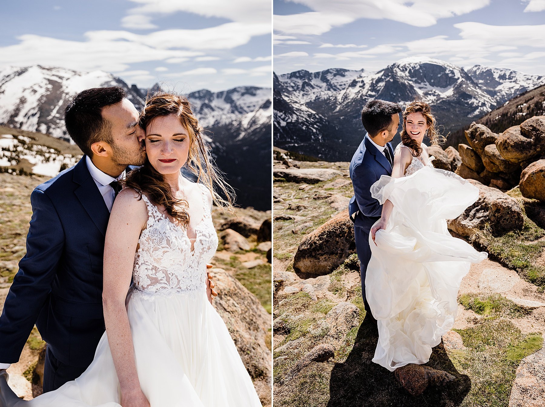 Summer Elopement in Rocky Mountain National Park