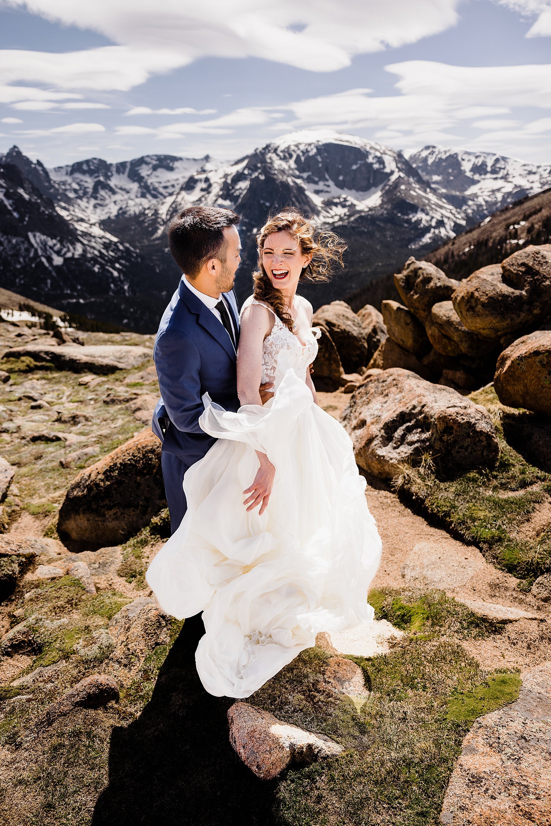 Summer Elopement in Rocky Mountain National Park