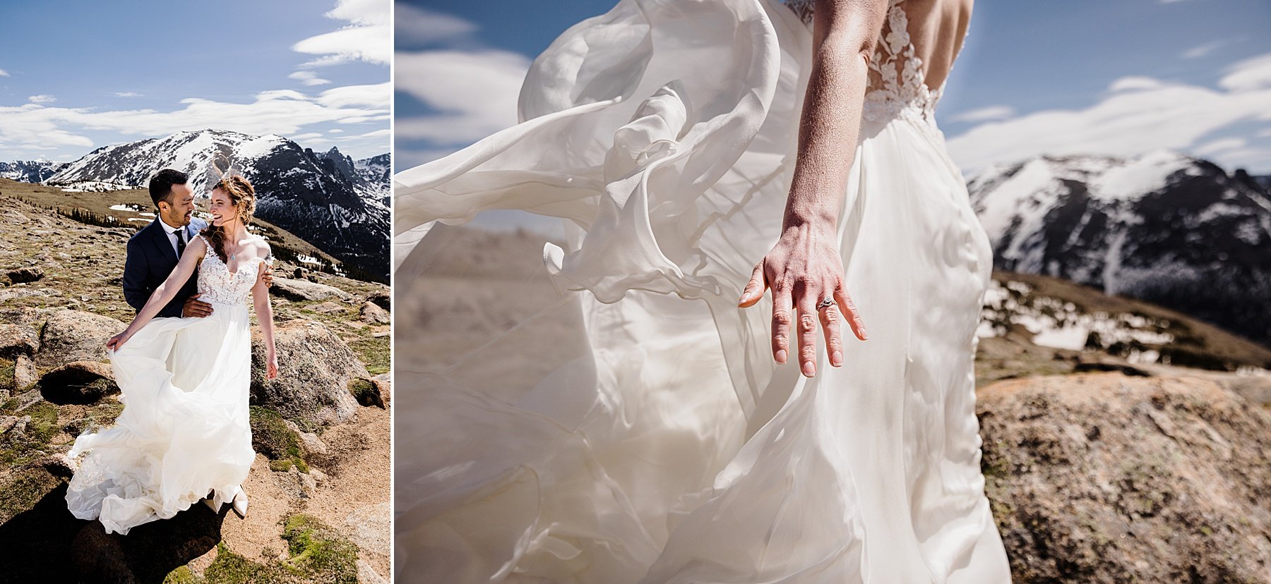 Summer Elopement in Rocky Mountain National Park