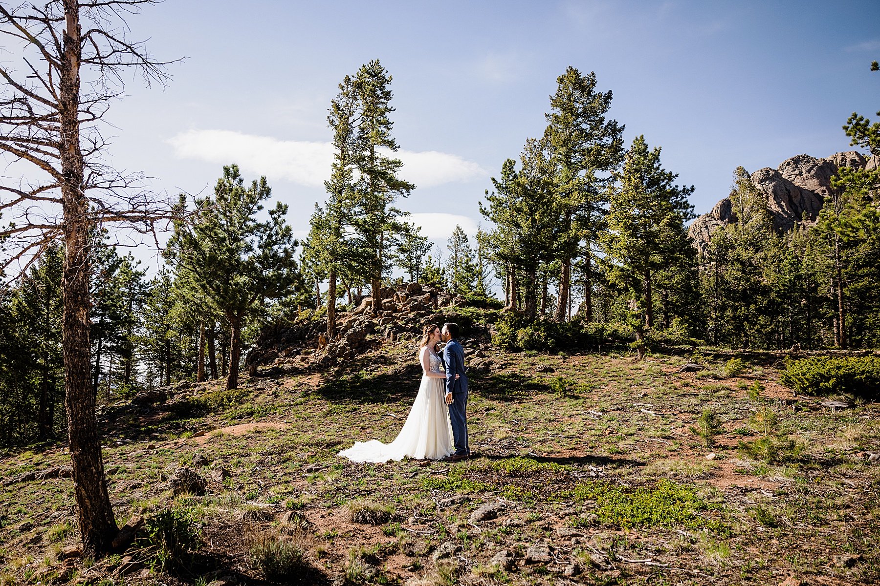 Summer Elopement in Rocky Mountain National Park