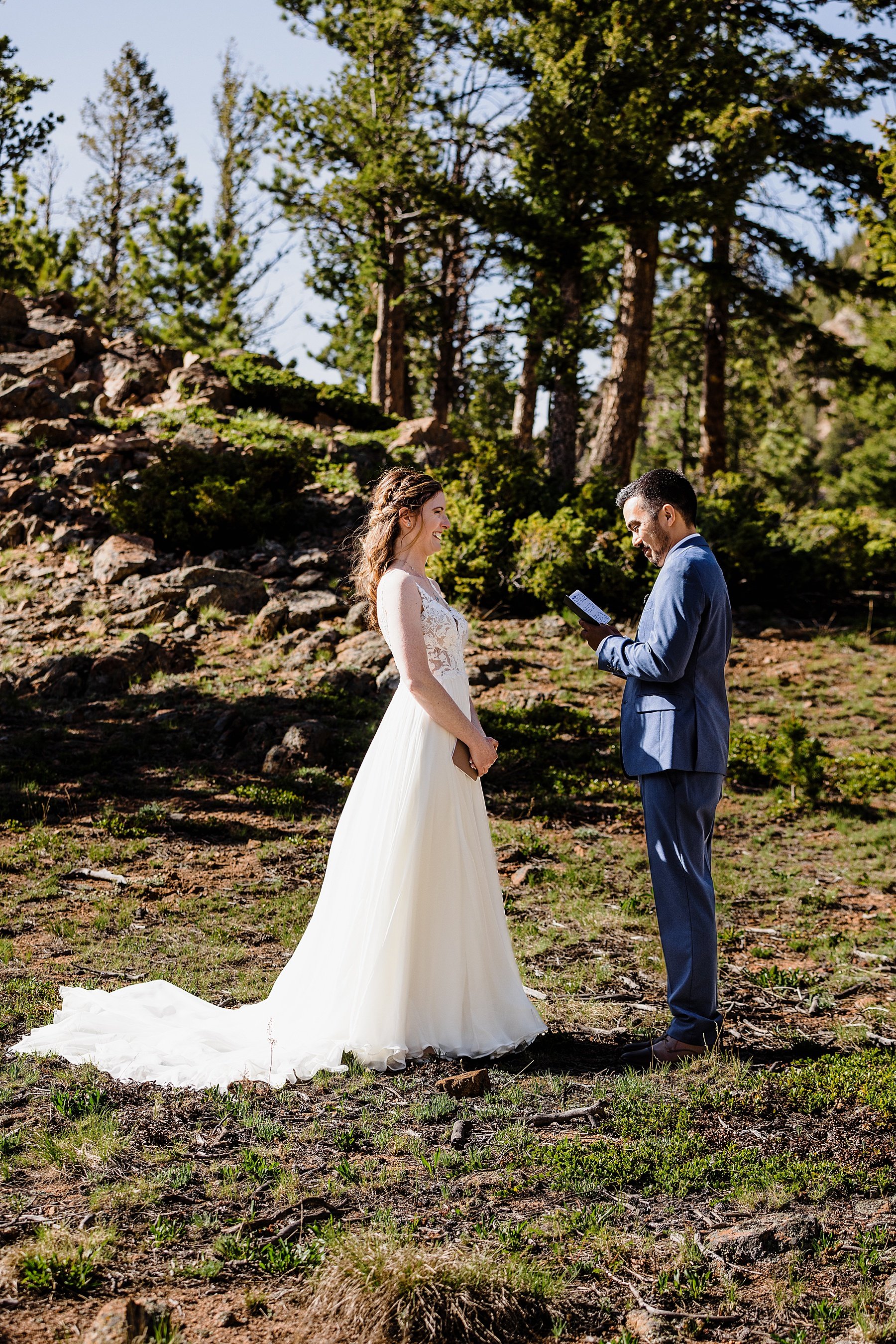 Summer Elopement in Rocky Mountain National Park