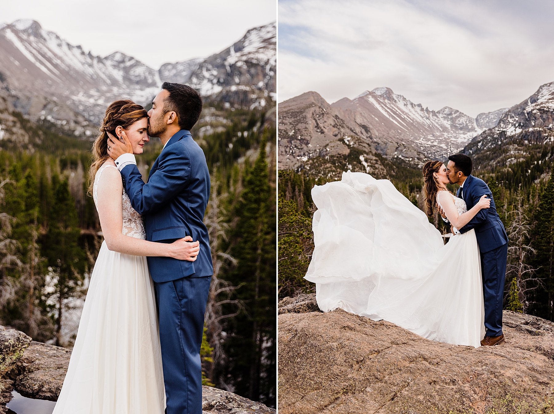 Summer Elopement in Rocky Mountain National Park