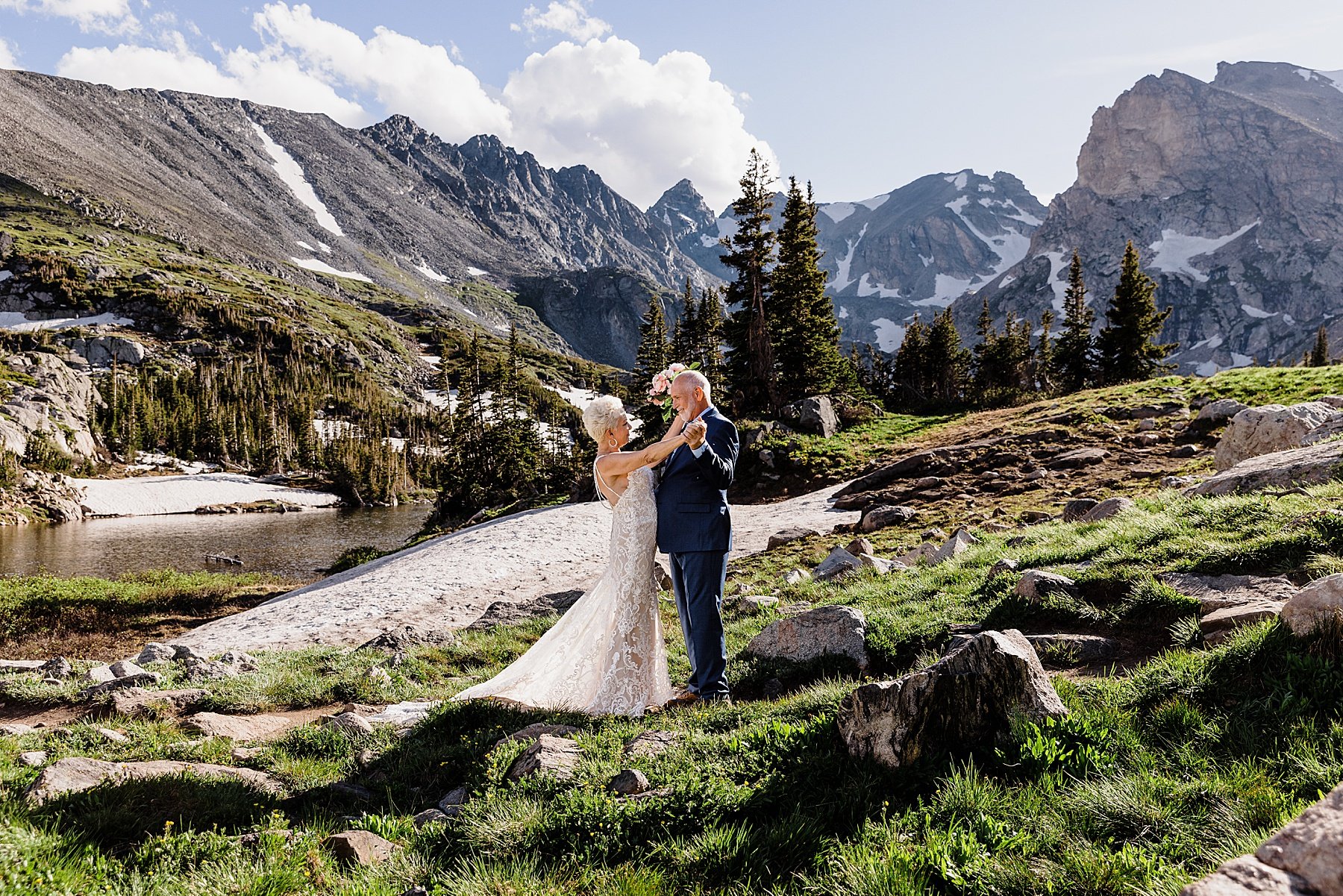 Sunset Hiking Elopement in Boulder Colorado