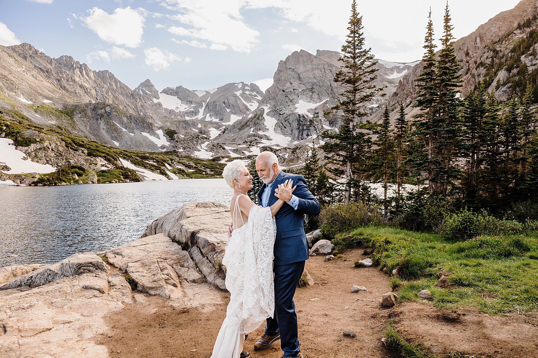 Sunset Hiking Elopement in Boulder Colorado