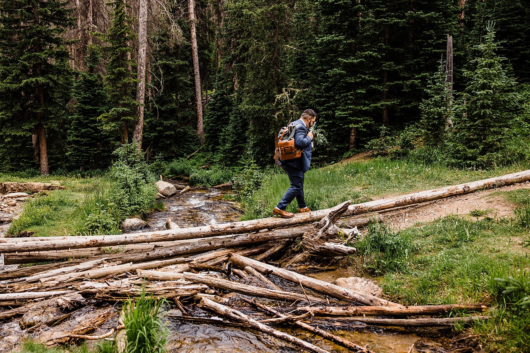 Rocky Mountain National Park Elopement in Hidden Valley