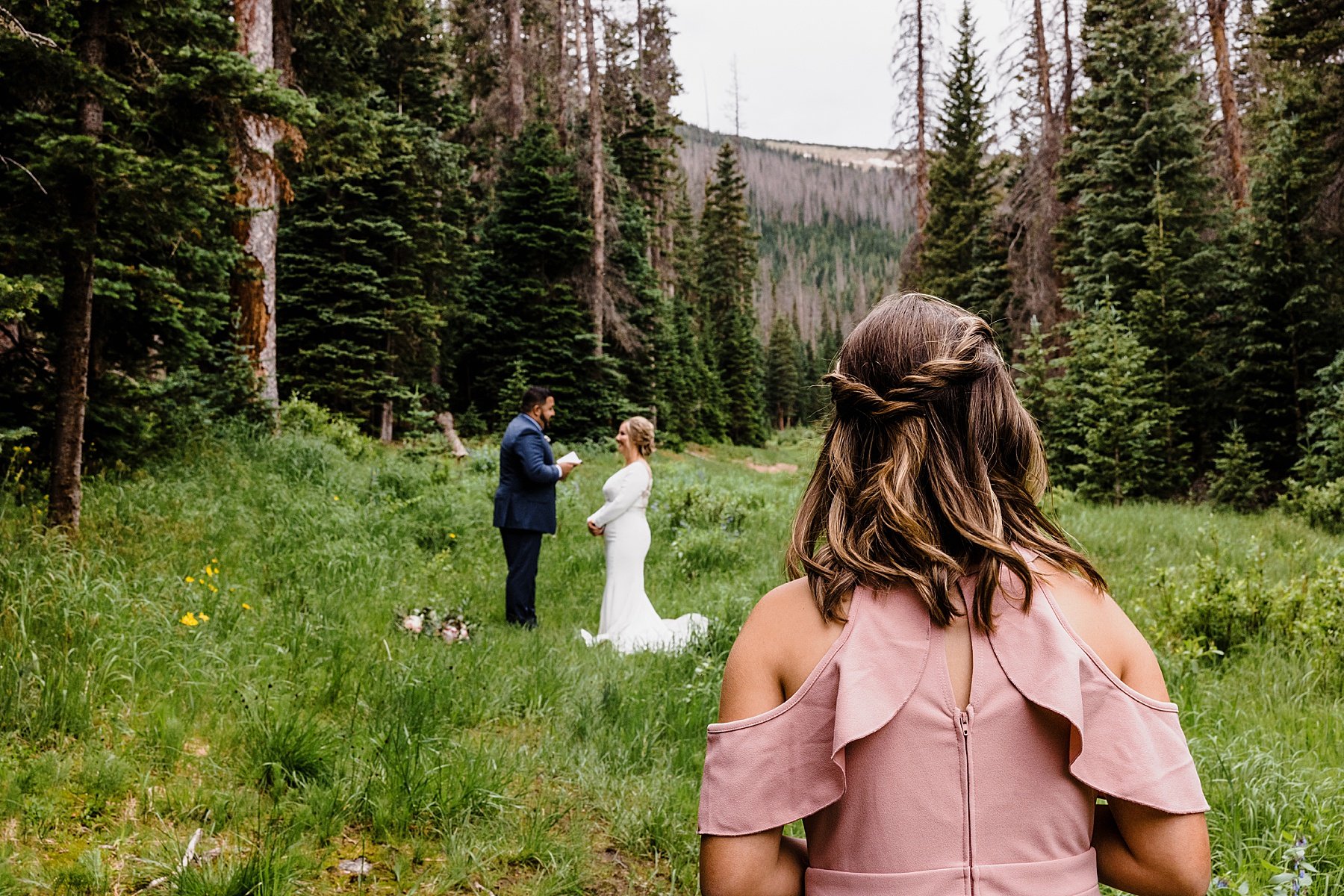 Rocky Mountain National Park Elopement in Hidden Valley