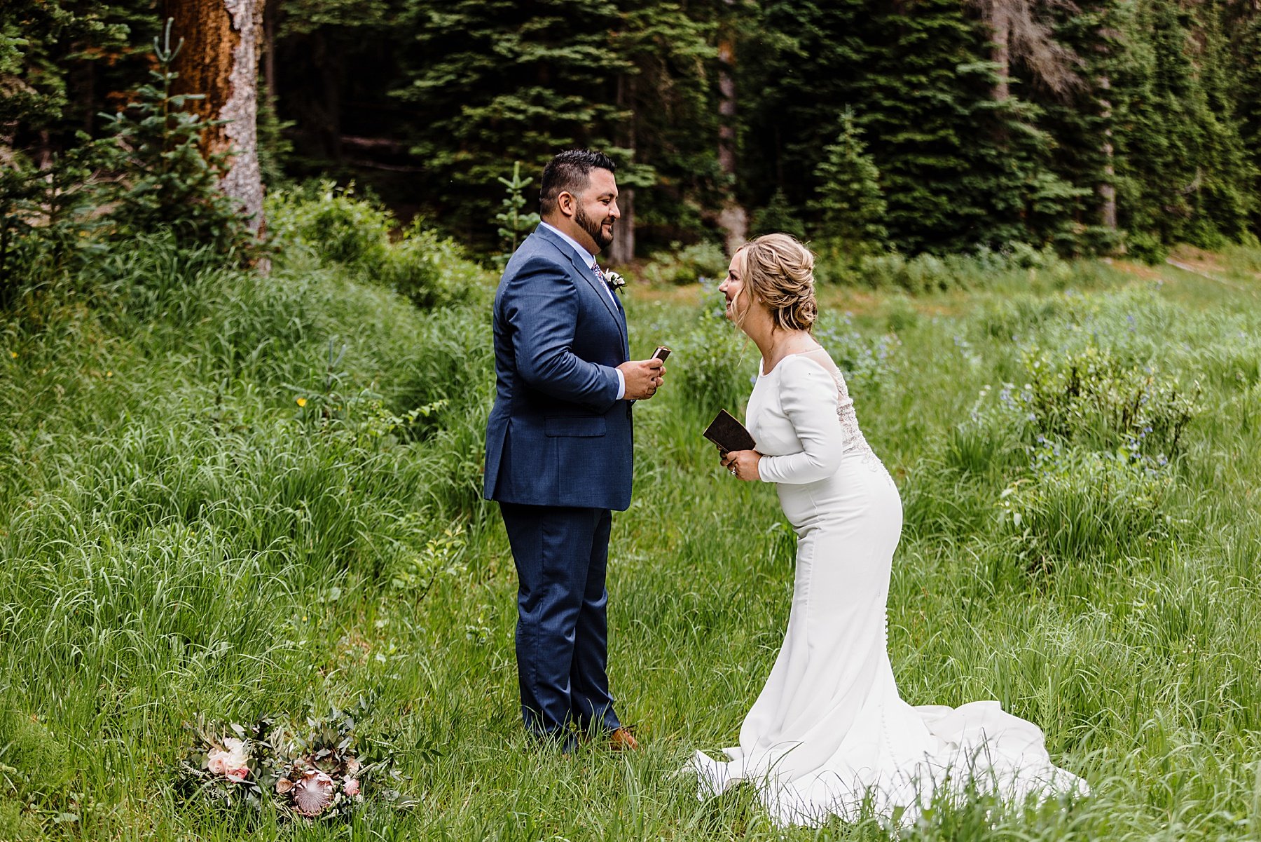 Rocky Mountain National Park Elopement in Hidden Valley