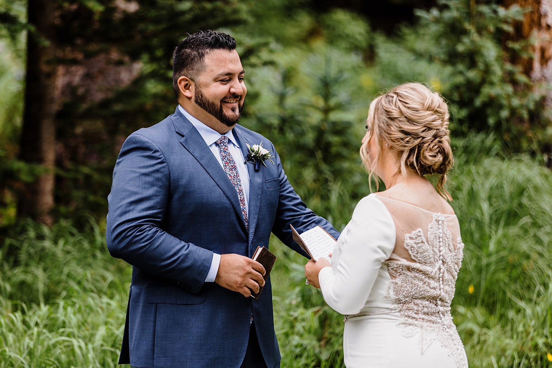 Rocky Mountain National Park Elopement in Hidden Valley